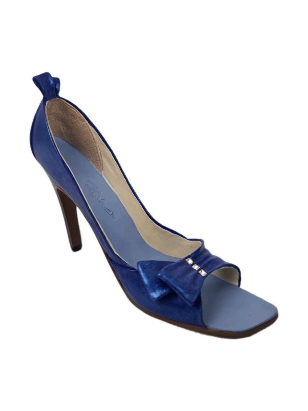 Just The Right Shoe "Felicty Blue" By Raine Stepping 25237 Miniature